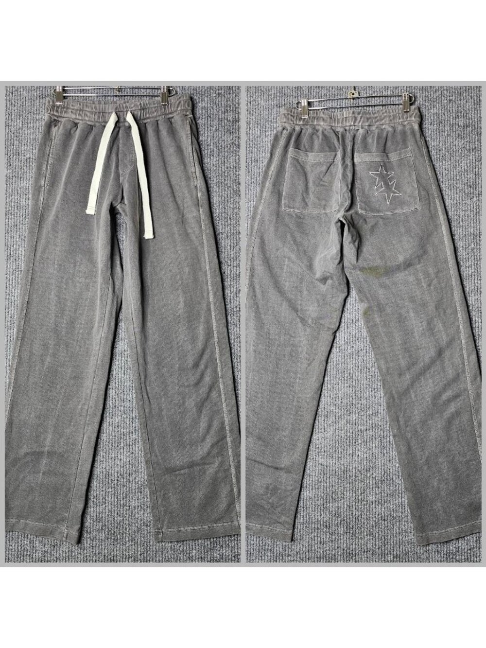 Cole Buxton OG washed Black Lounge Sweatpants sweats pants sz M Medium